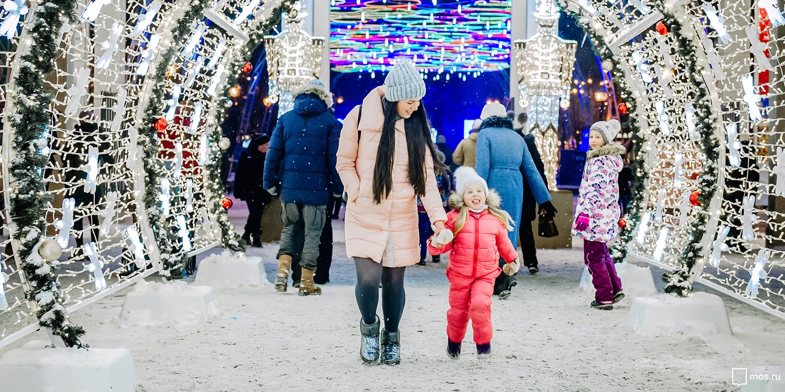 новогодние дни в москве